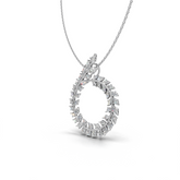 Leaf Round Pendant - HWPD-0075